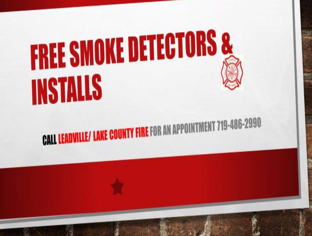 Free smoke detectors & Installs