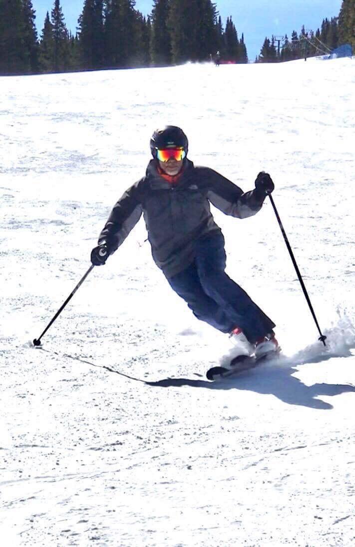 Police Chief Skiing